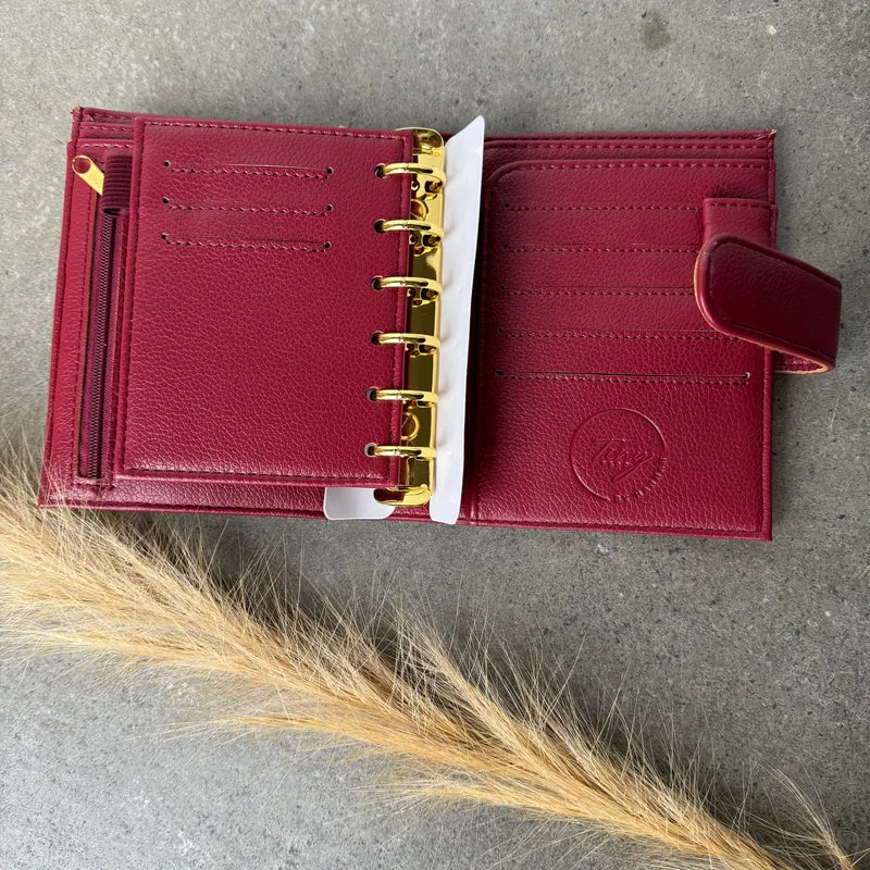 De Luxe Binder Ringbuch A7 - Gold Edition