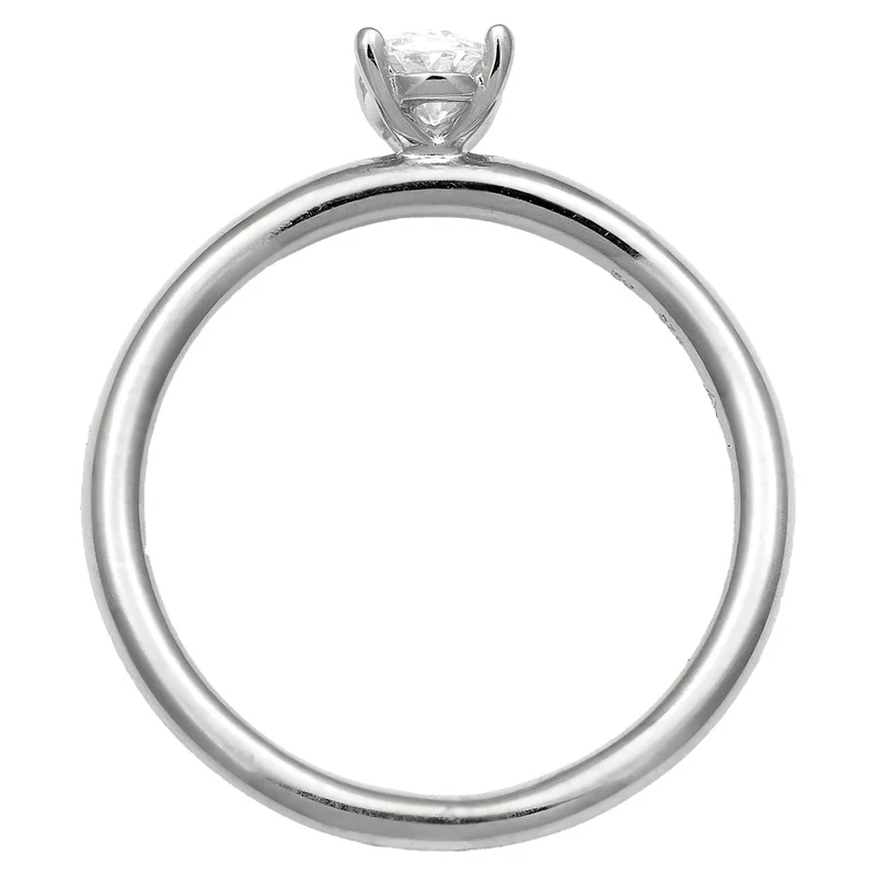 Solitär-Ring | Zirkonia (Weiß)
