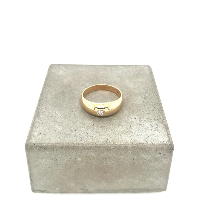 Ring Gelbgold 585 mit Brillant