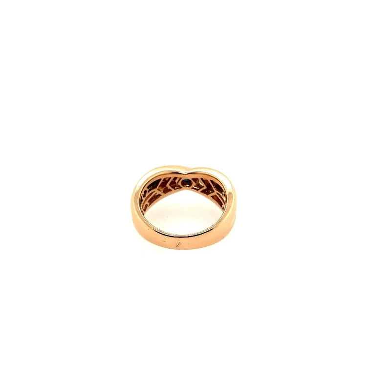 Ring Gelbgold 585 mit Saphir & Brillanten