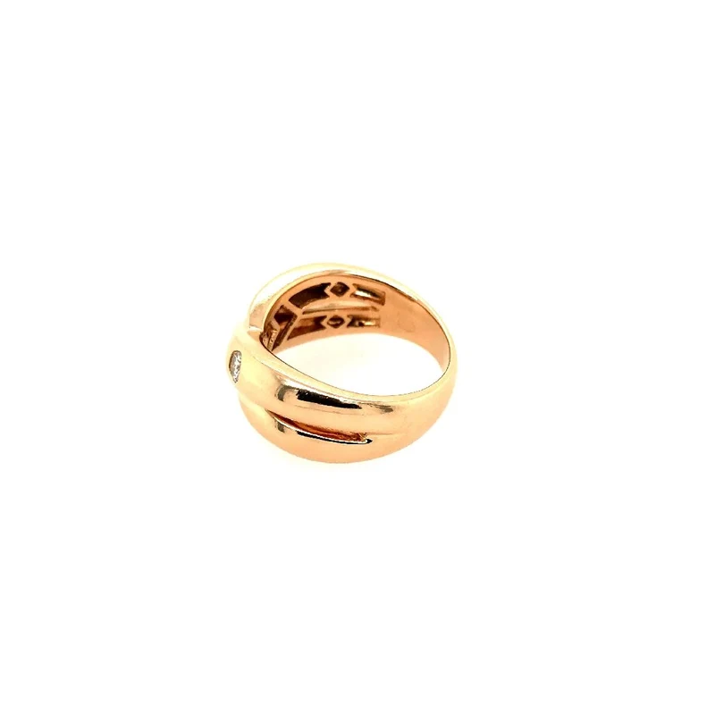 Ring Gelbgold 585 mit Saphir & Brillanten