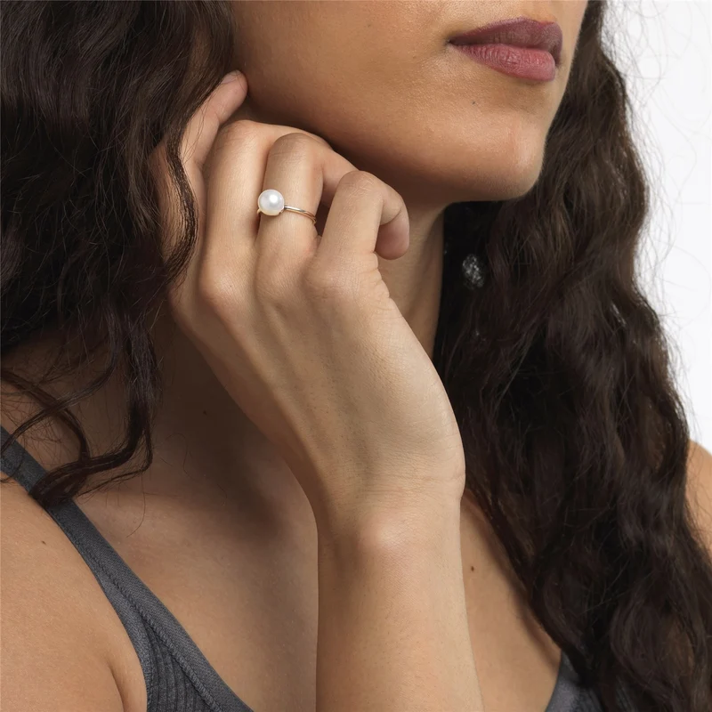 Zarter Perlen Ring