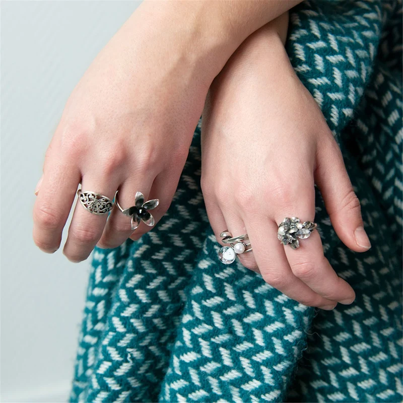 Venus Blüten Ring