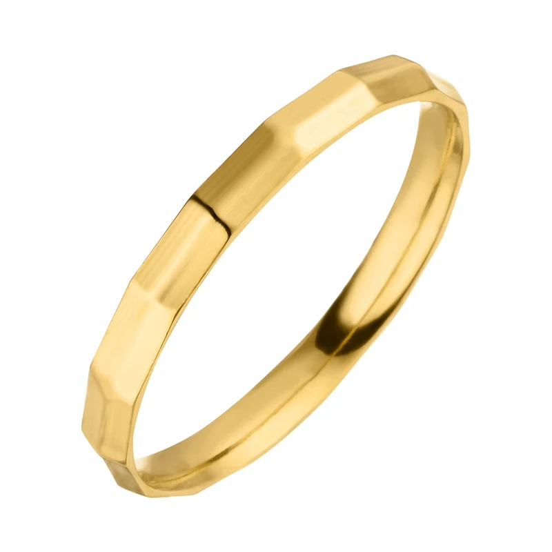Edgy Ring | 18K vergoldet