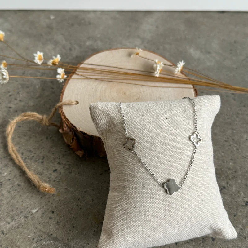 PURE Flower Kette | Silber