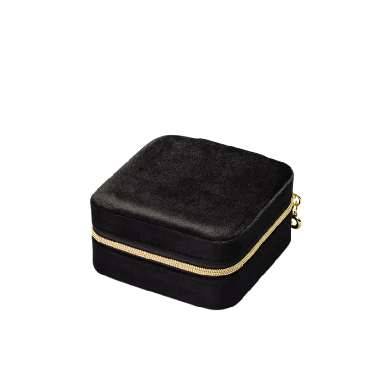 Premium Schmuck Box - Black Velvet