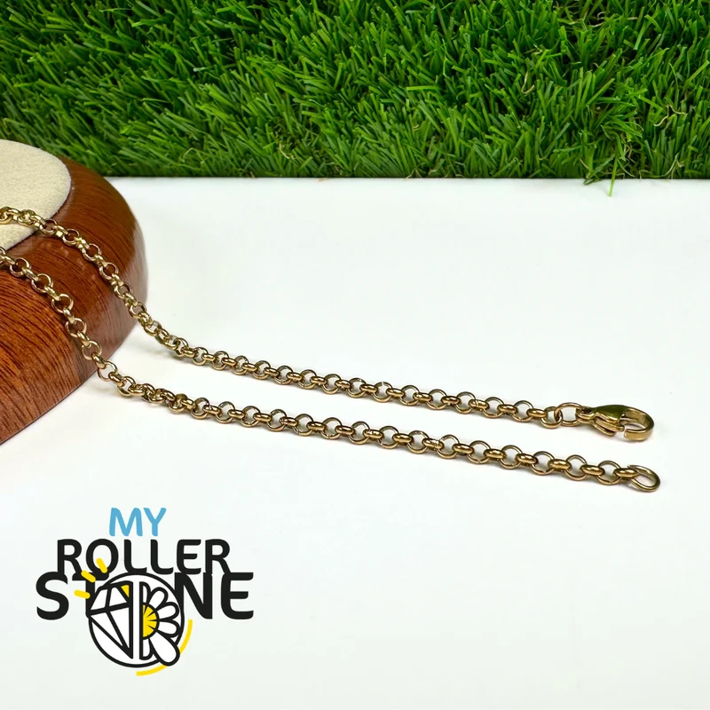 Große Rolo-Kette aus Edelstahl 304 (60 cm)