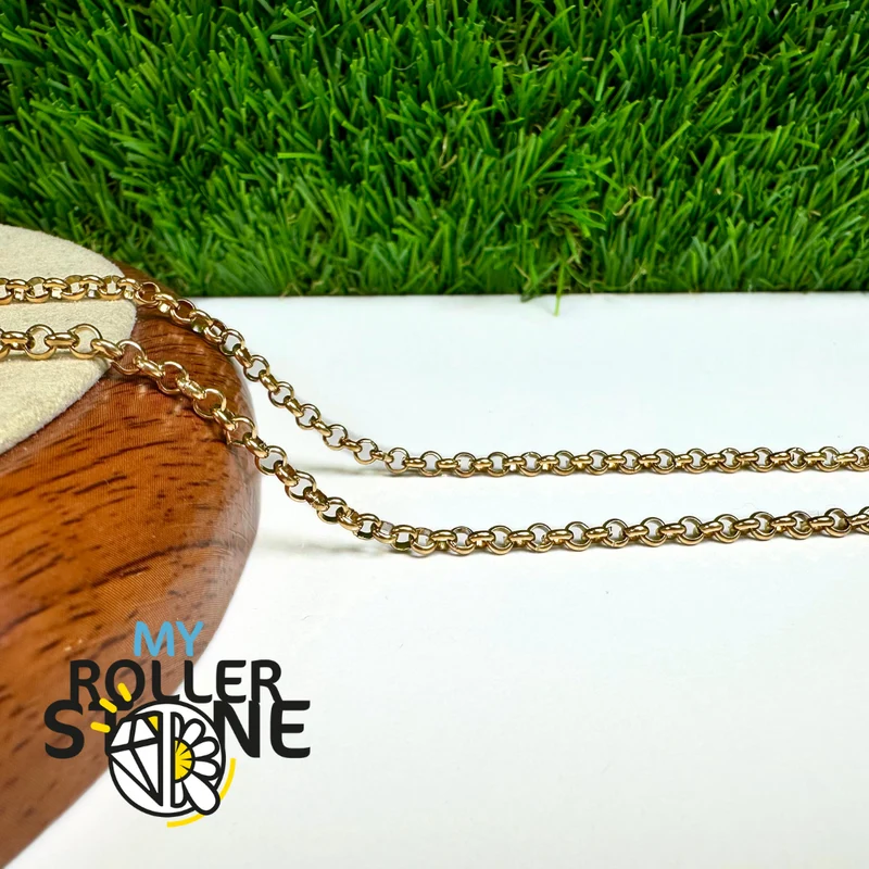 Große Rolo-Kette aus Edelstahl 304 (60 cm)