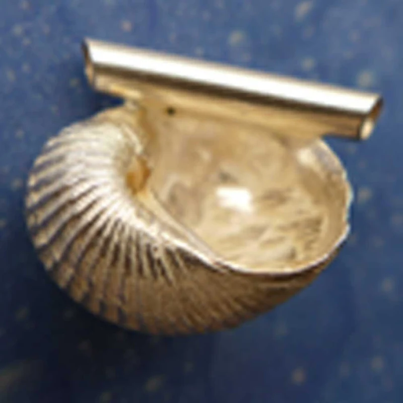 Mond Schnecke gestreift Anhänger