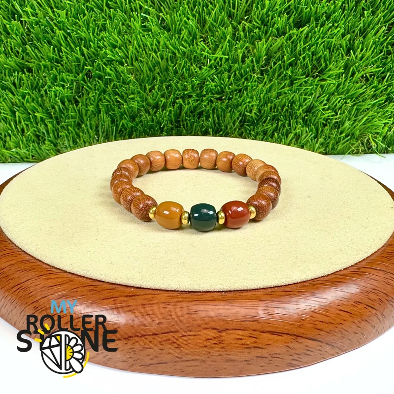 Gold-Sandelholz-Armband