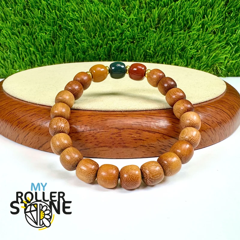 Gold-Sandelholz-Armband