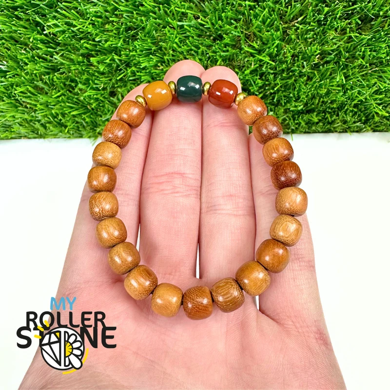 Gold-Sandelholz-Armband