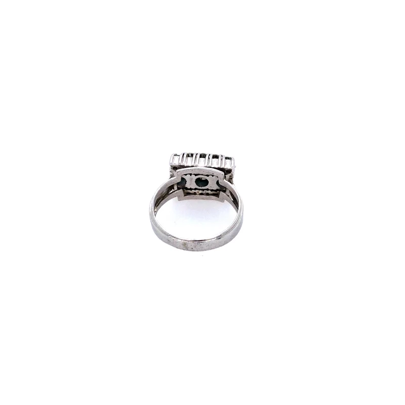 Ring Weissgold 585 mit Saphiren & Brillanten