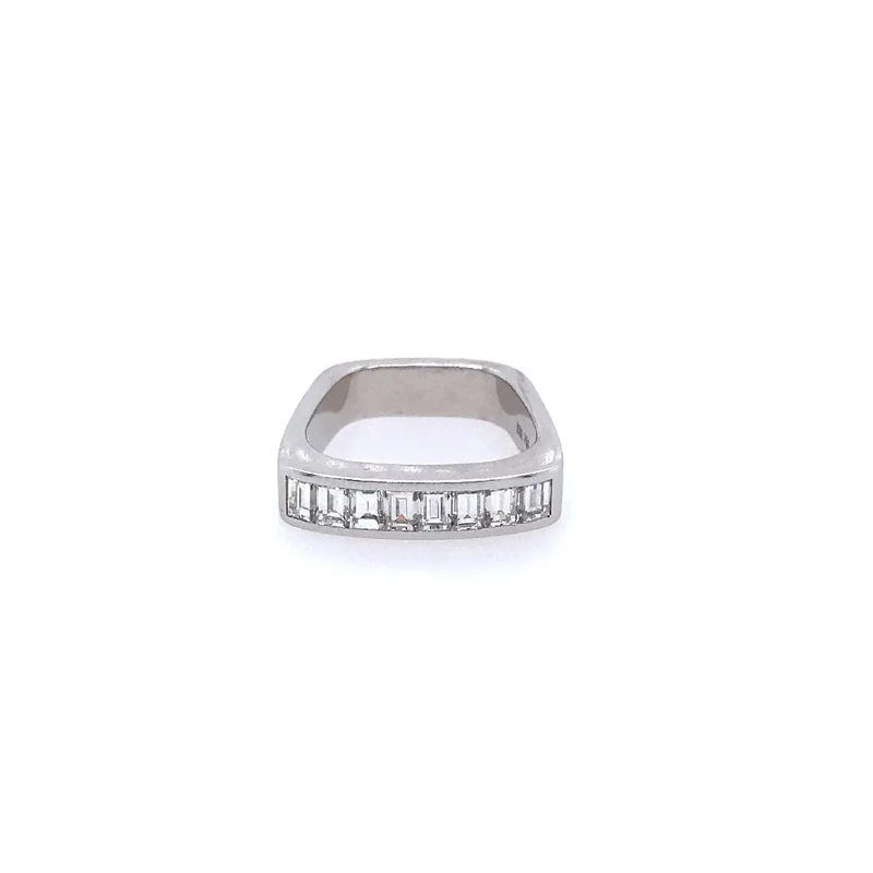 Ring Weissgold 750 mit Diamanten