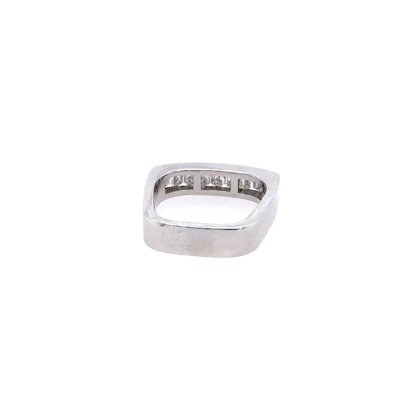 Ring Weissgold 750 mit Diamanten