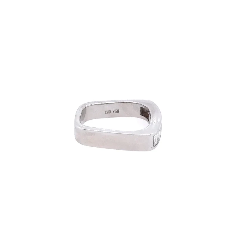 Ring Weissgold 750 mit Diamanten
