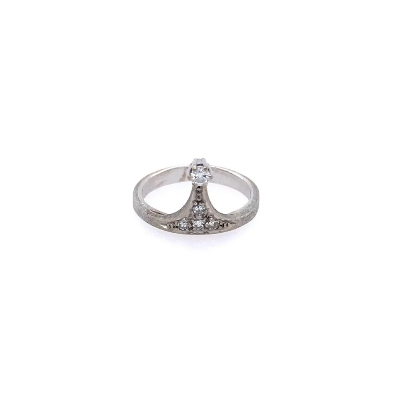 Ring Weissgold 750 mit Brillanten