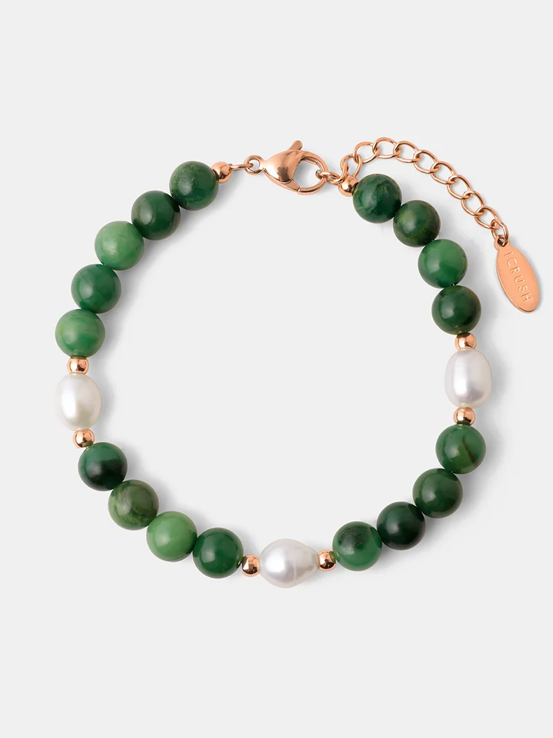Dawn Pearl Green ARMBAND