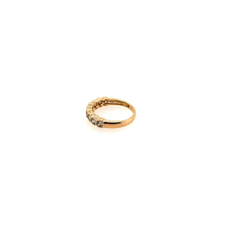 Ring Gelbgold 750 mit Brillanten