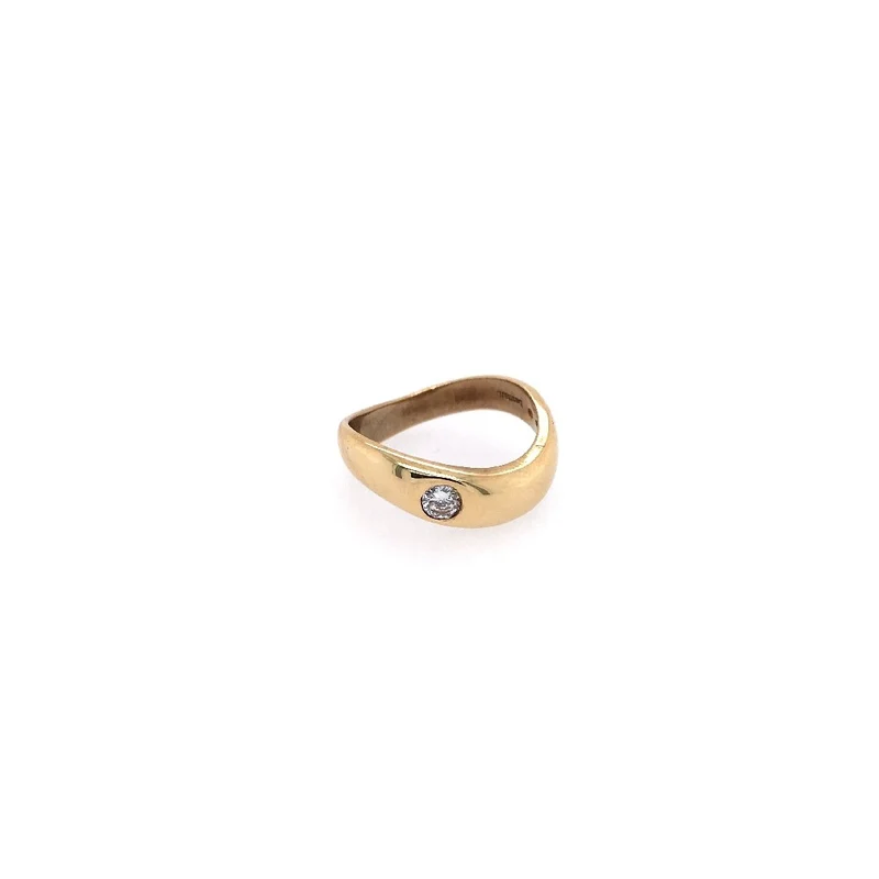 Ring Gelbgold 585 mit Brillant