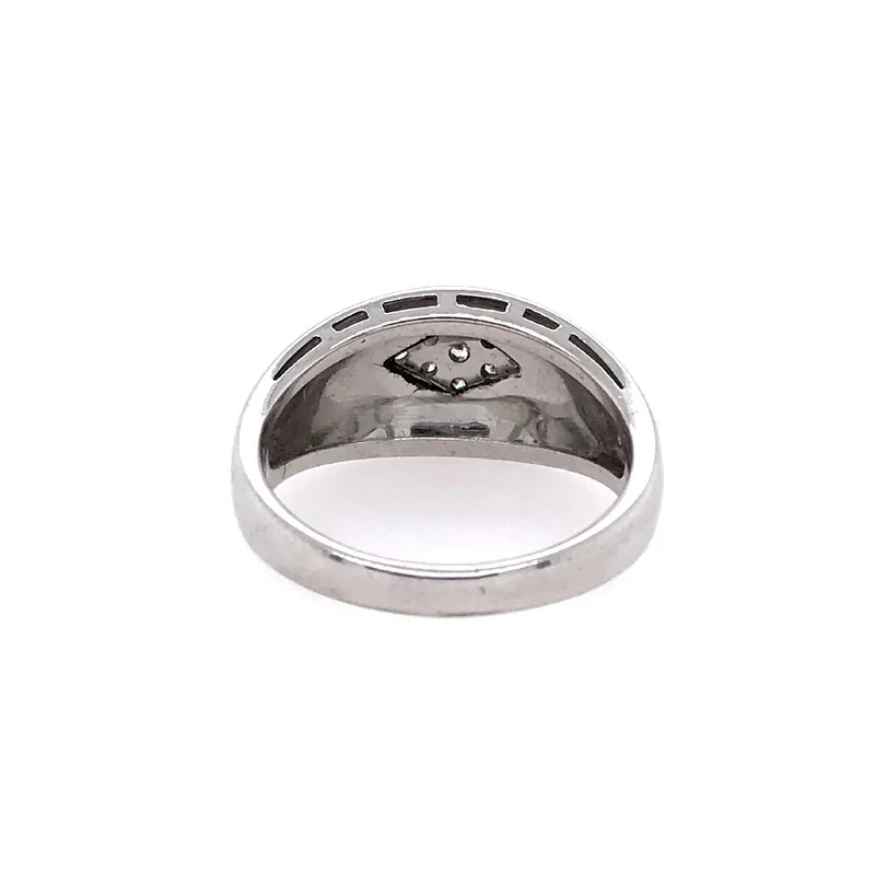 Ring Weissgold 750 mit Diamanten