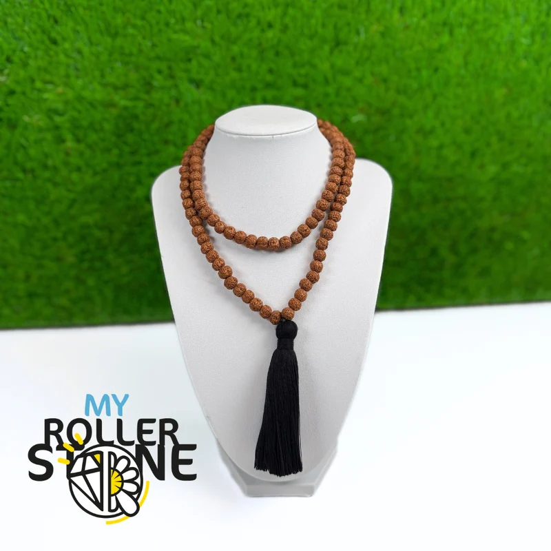 108-Perlen-Rudraksha-Mala