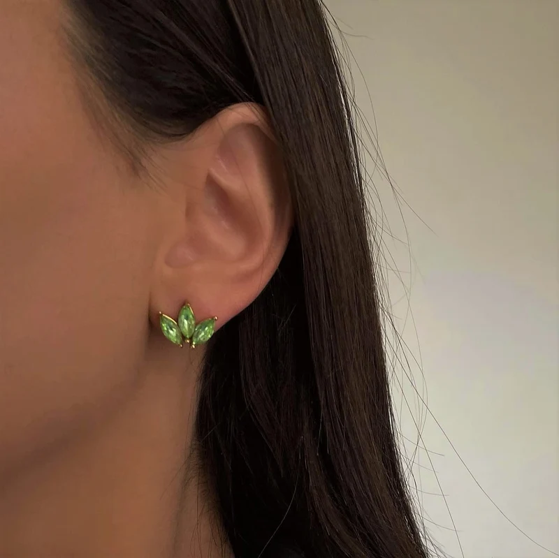 Lotus Ohrstecker | 18K vergoldet