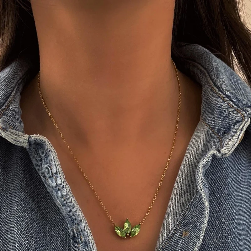 Lotus Halskette | 18K vergoldet