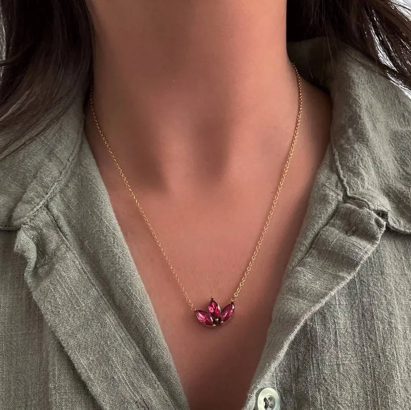 Lotus Halskette | 18K vergoldet