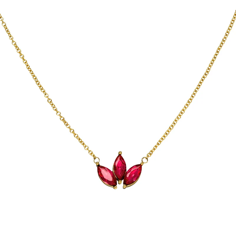 Lotus Halskette | 18K vergoldet
