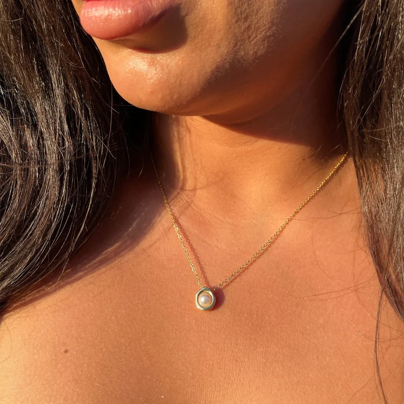 Nina Halskette | 18K vergoldet