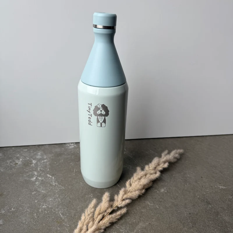 Teddy Bottles - 1 Liter - Frozen Blue