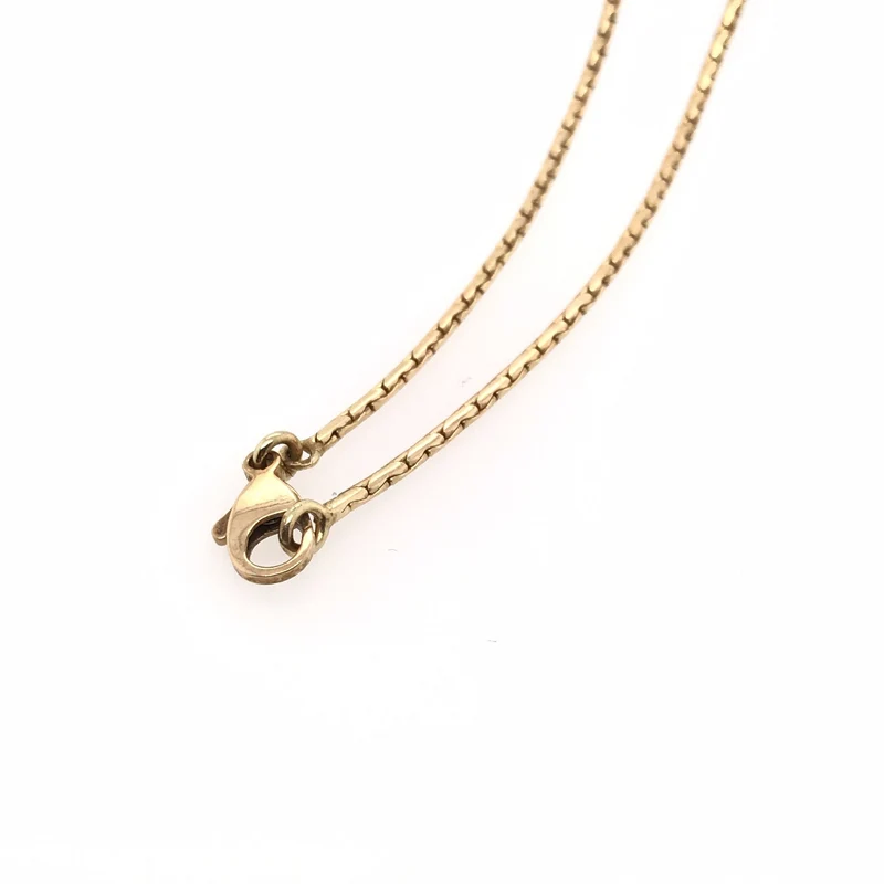 Kette mit Herz-Anhänger Gelbgold 585 mit Brillanten