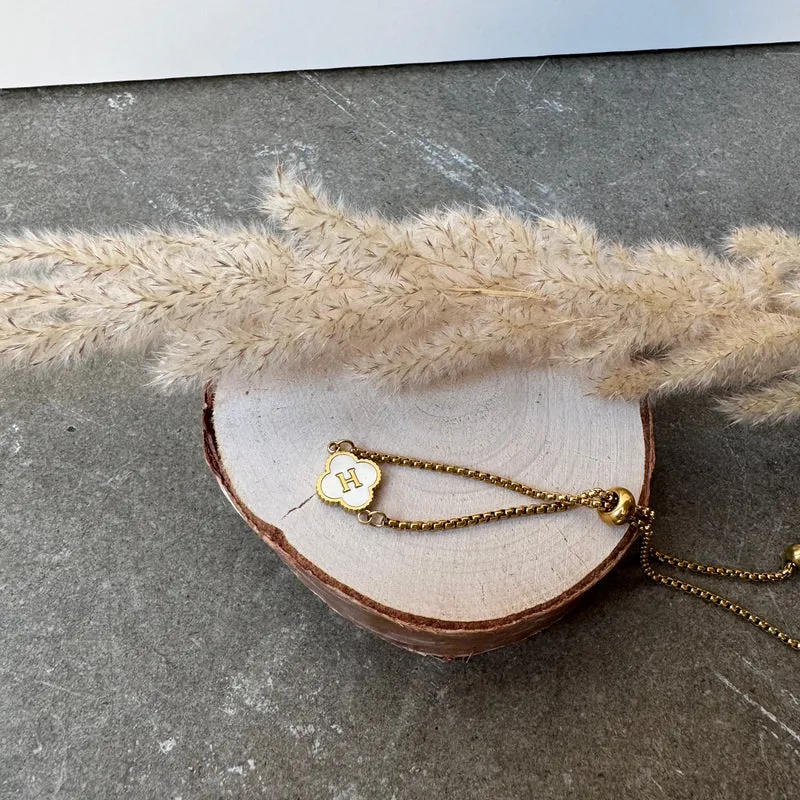 LETTER Armband | Gold