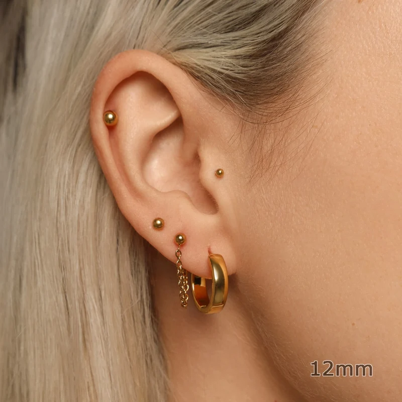 Lena Ohrringe | 18K vergoldet