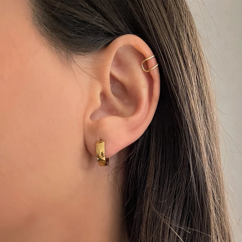Lena Ohrringe | 18K vergoldet