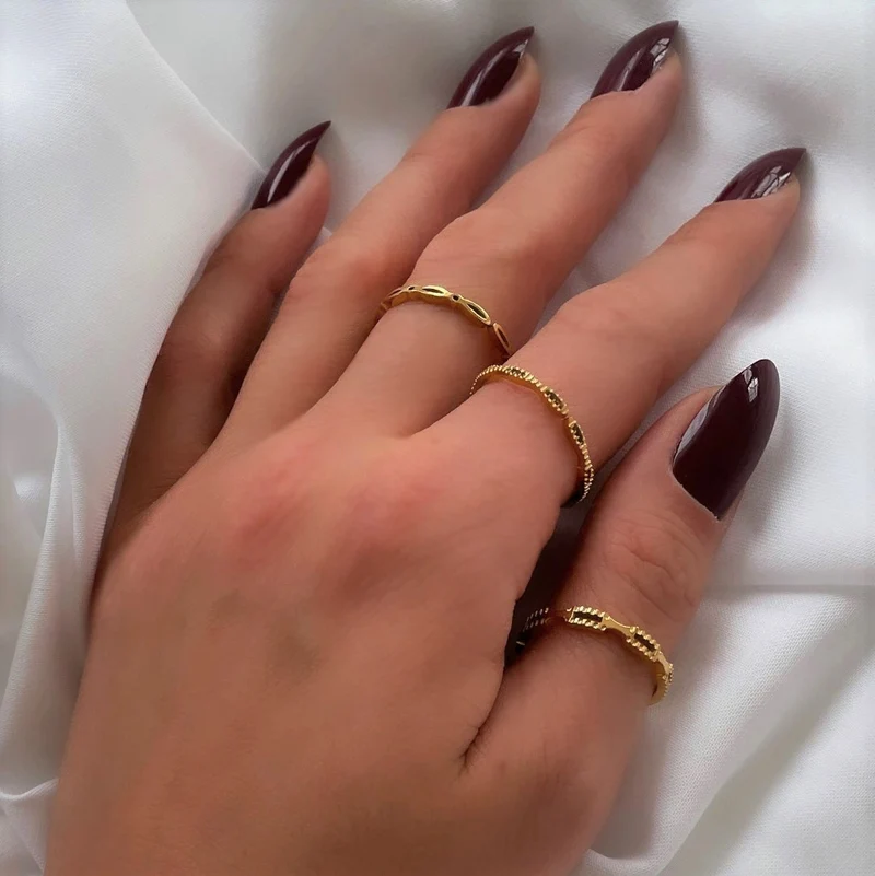 Sila Ring | 18K vergoldet