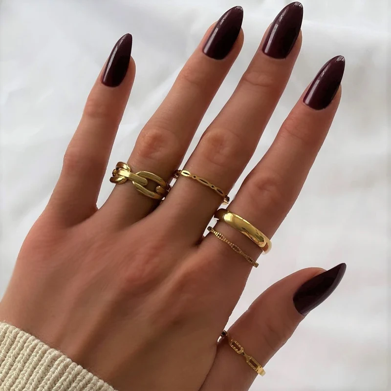 Nivia Ring | 18K vergoldet