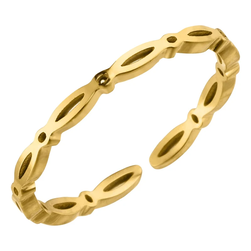 Nivia Ring | 18K vergoldet