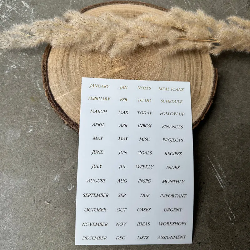 Organisations Sticker