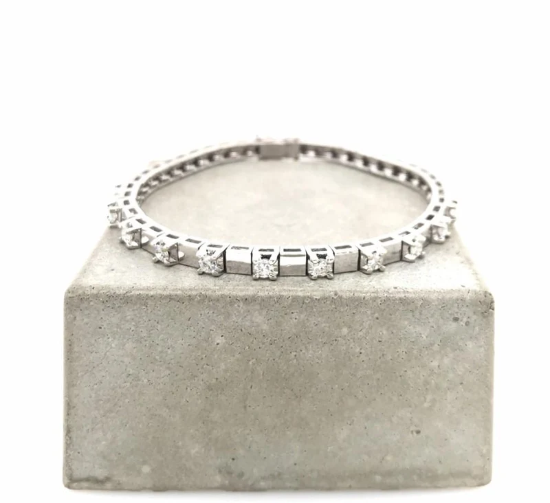 Armband Weissgold 750 mit Brillanten