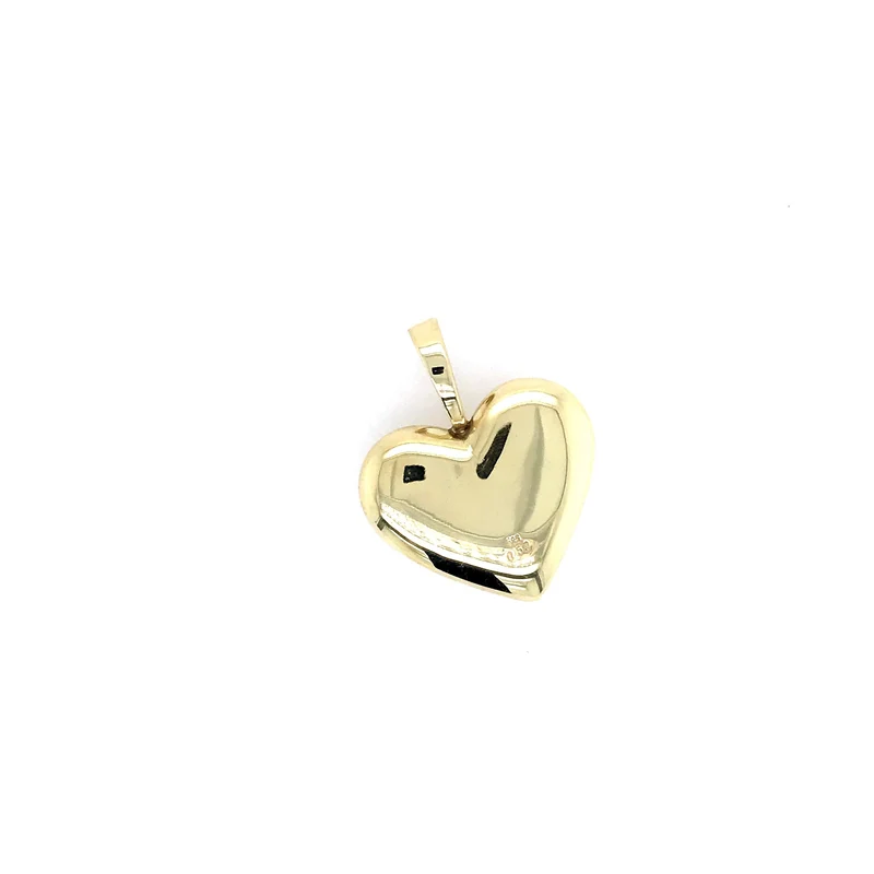 Herzanhänger Gelbgold 585 mit Brillanten
