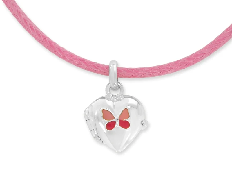 MEDAILLON MIT SCHMETTERLING, KINDERKETTE