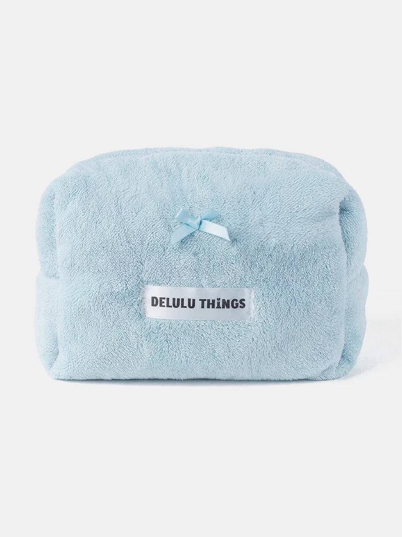 Cream Puff Blue Kosmetiktasche