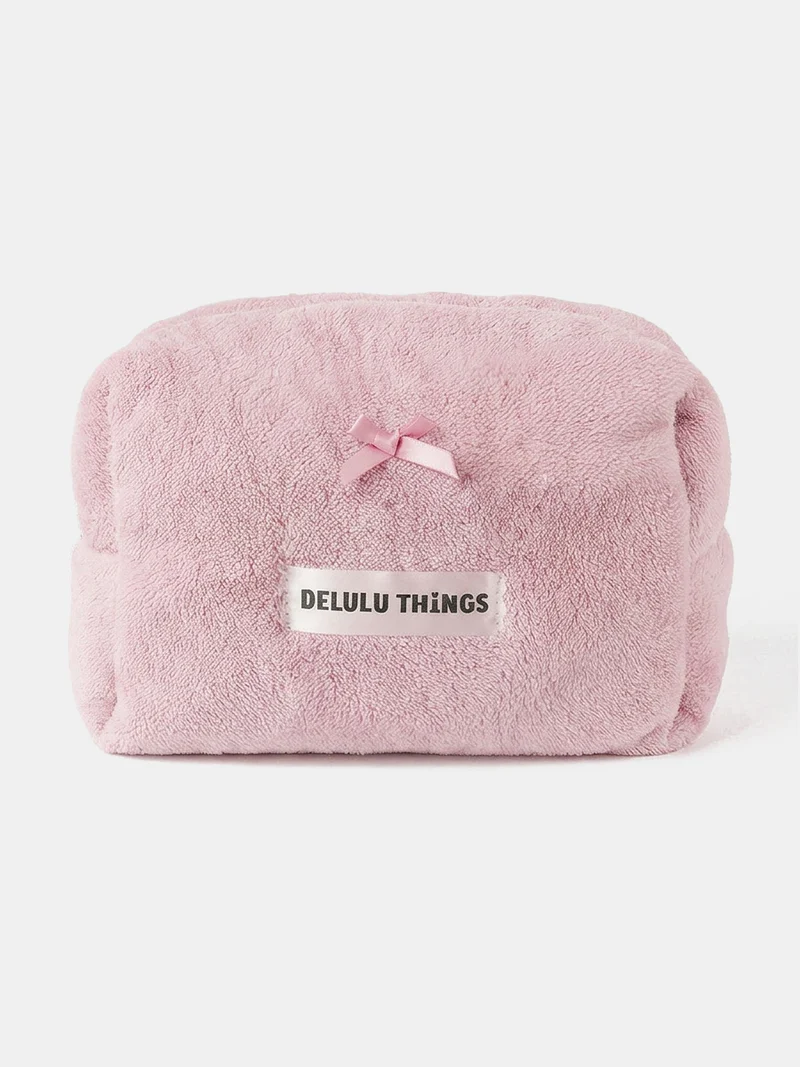 Cream Puff Pink Kosmetiktasche