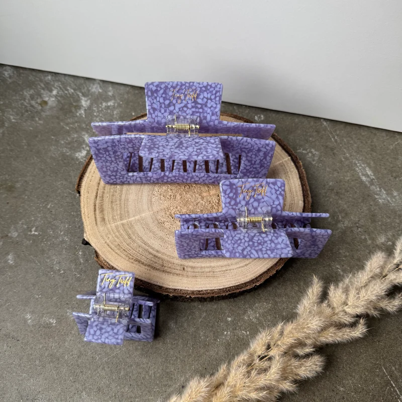 Hairclaw Valentines Purple