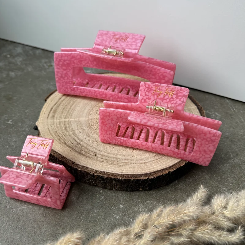 Hairclaw Valentines Pink