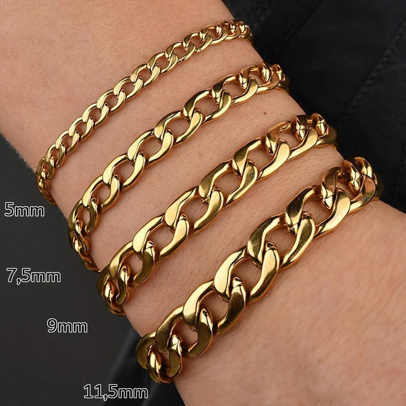 Plain Armband | 18K vergoldet