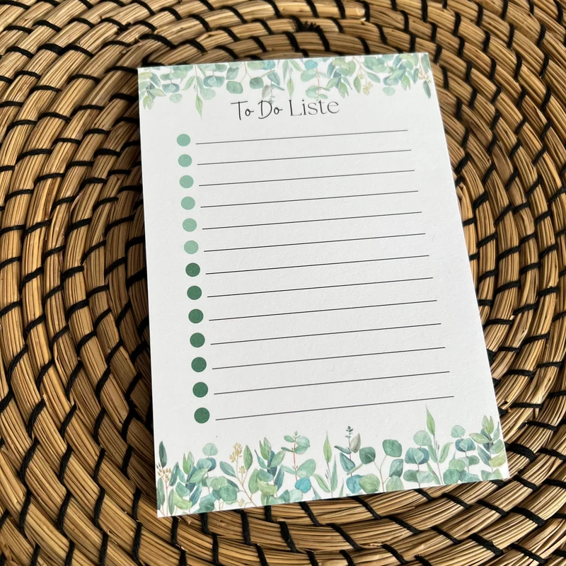 To Do Liste Eucalyptus A6
