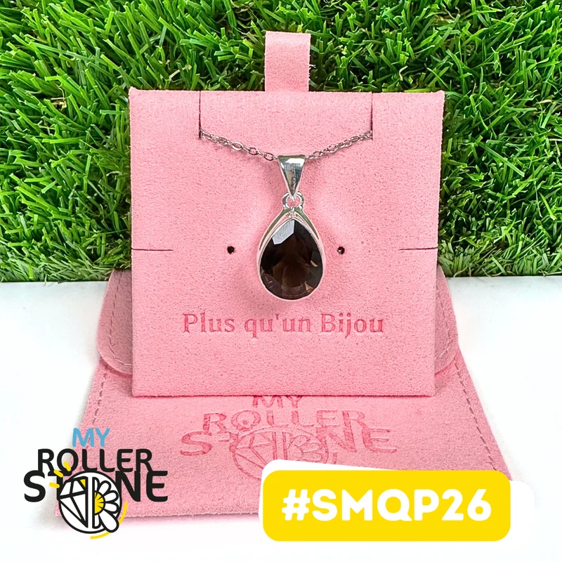 Anhänger aus 925er Sterlingsilber mit Rauchquarz #SMQP26